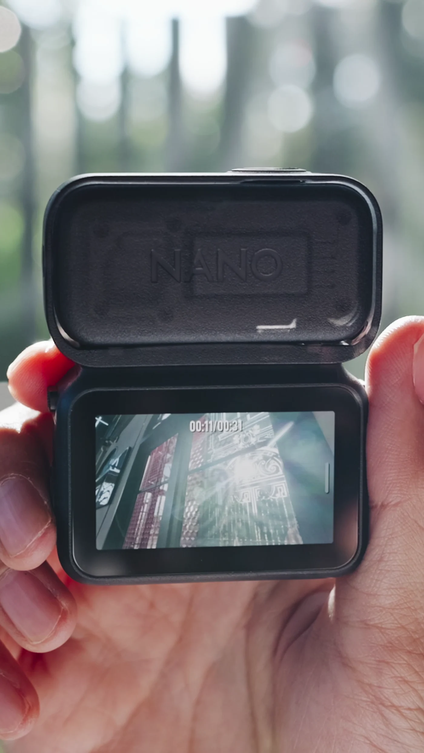 เฟรมจากคลิปสั้นจริง DJI OSMO NANO