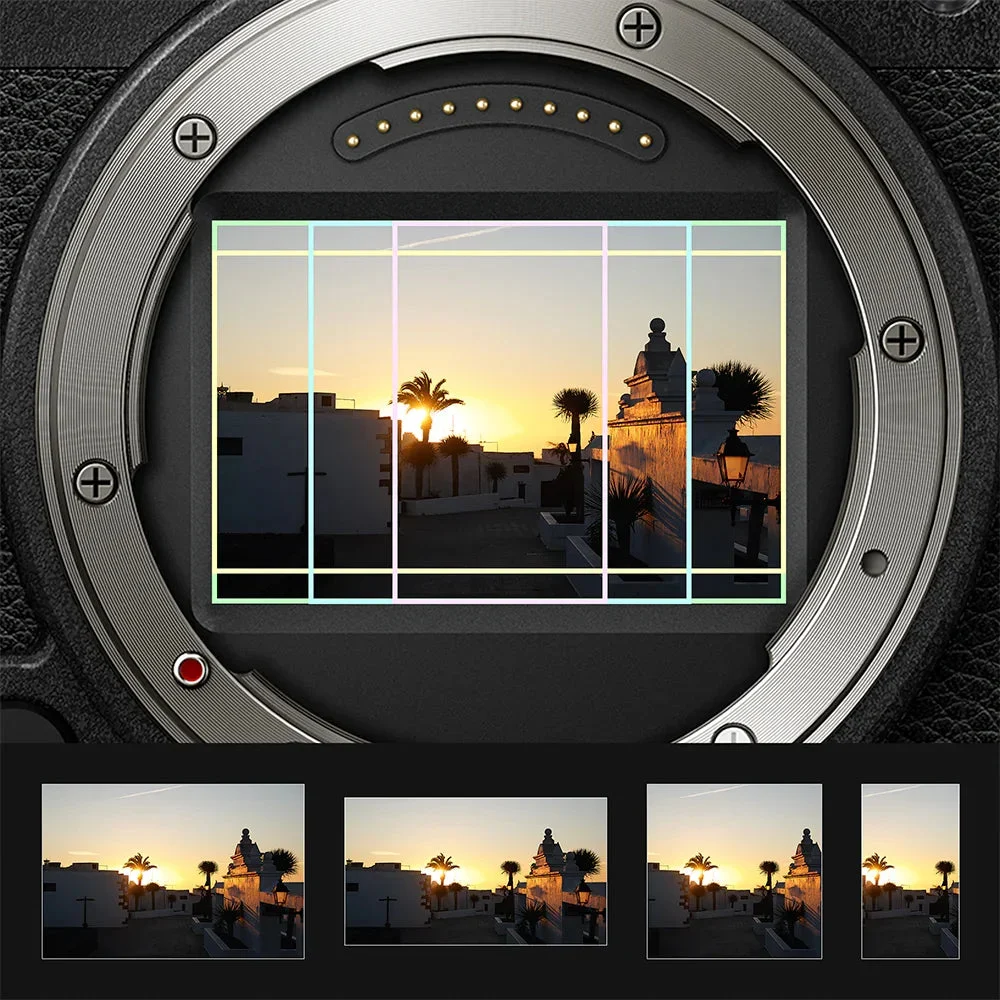 ภาพประกอบฟีเจอร์ Open Gate ของ LUMIX S9 จากหน้าสินค้าของ Panasonic