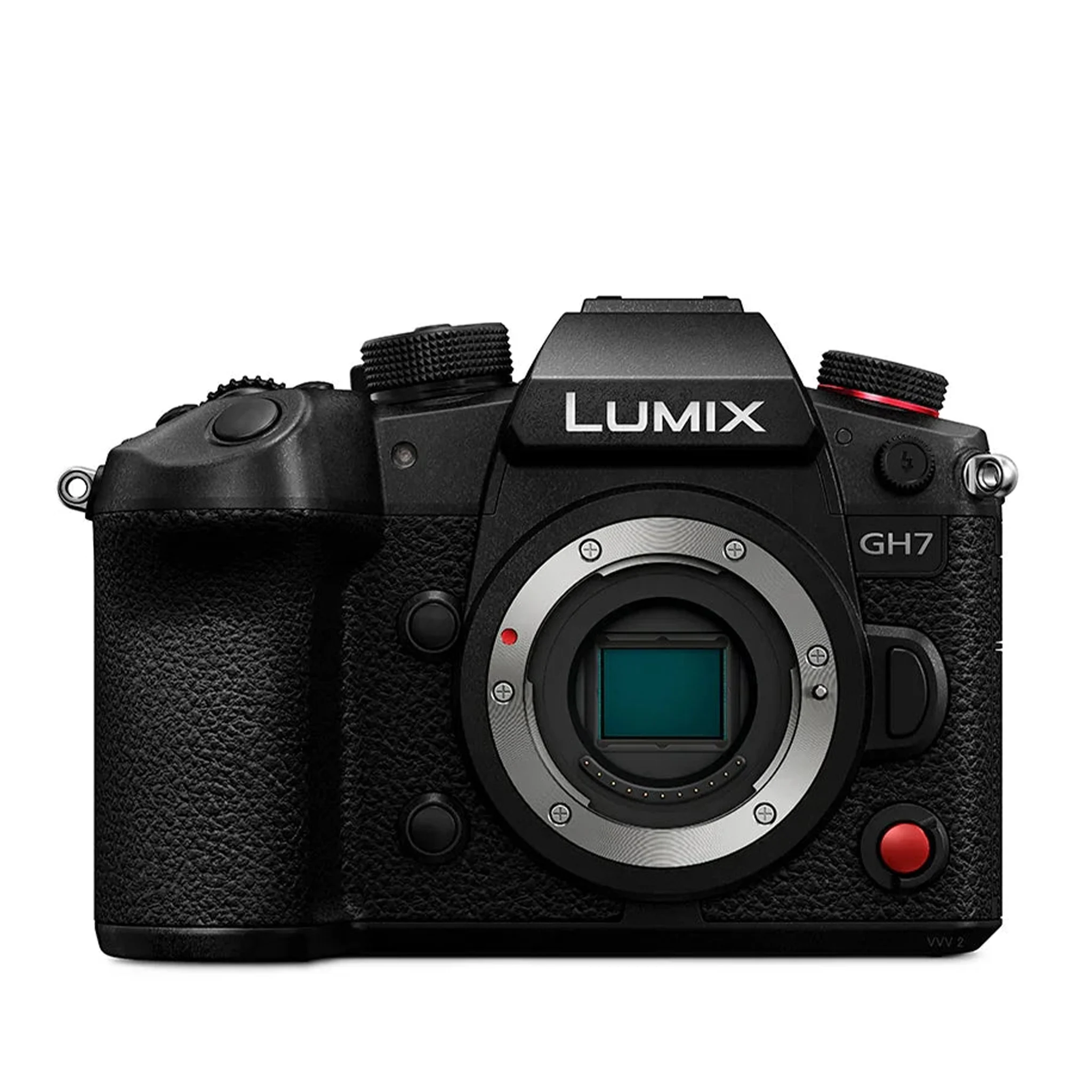 กล้อง LUMIX GH7 ด้านหน้า ไม่ใส่เลนส์