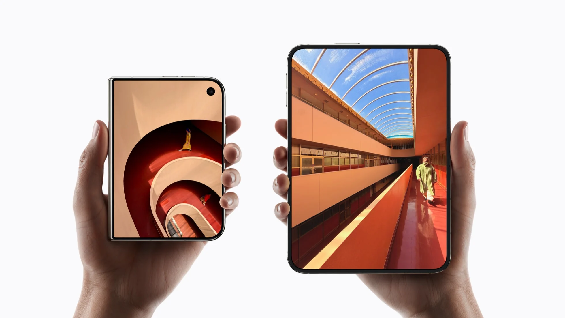 รีวิว iPhone Duo มือถือจอพับรุ่นแรกของ Apple แบบพับและกางจอ