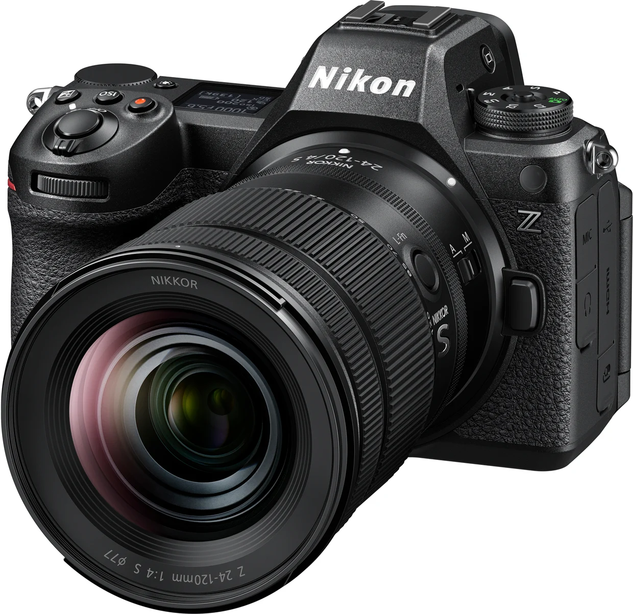 กล้อง Nikon Z6III ด้านหน้า