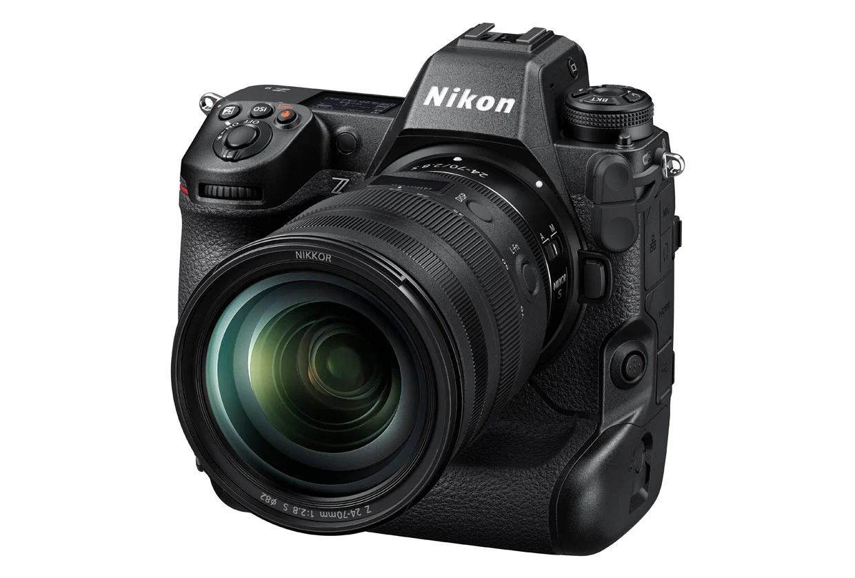 กล้อง Nikon Z9 ด้านหน้า