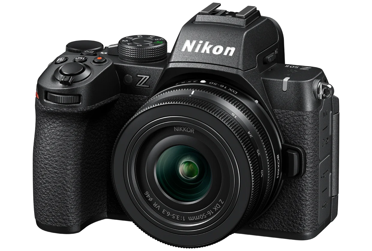 กล้อง Nikon Z50II กล้อง DX ที่ตั้งการตรวจจับแยกภาพนิ่งกับวิดีโอได้