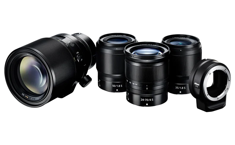 เลนส์ NIKKOR Z ชุดแรกกับอะแดปเตอร์ FTZ ที่เปิดตัวพร้อมระบบ Z mount
