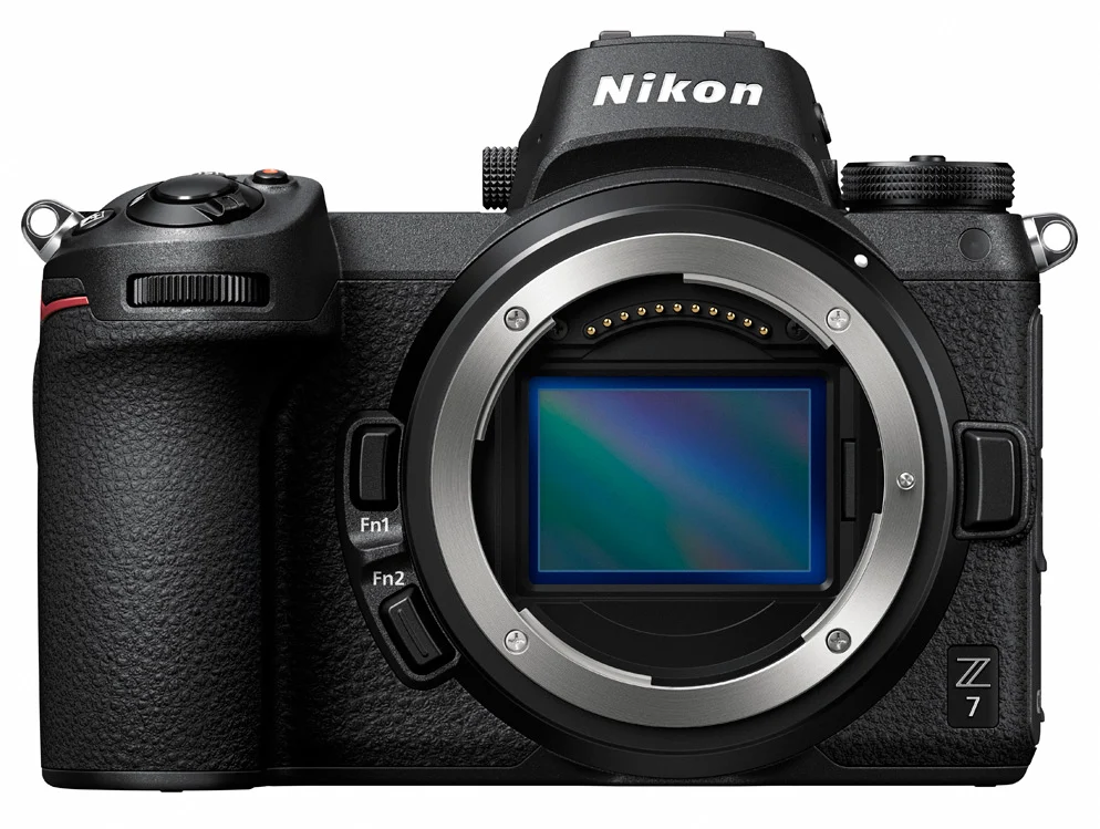 กล้อง Nikon Z 7 ไม่ใส่เลนส์ เห็นปากเมาท์และเซนเซอร์