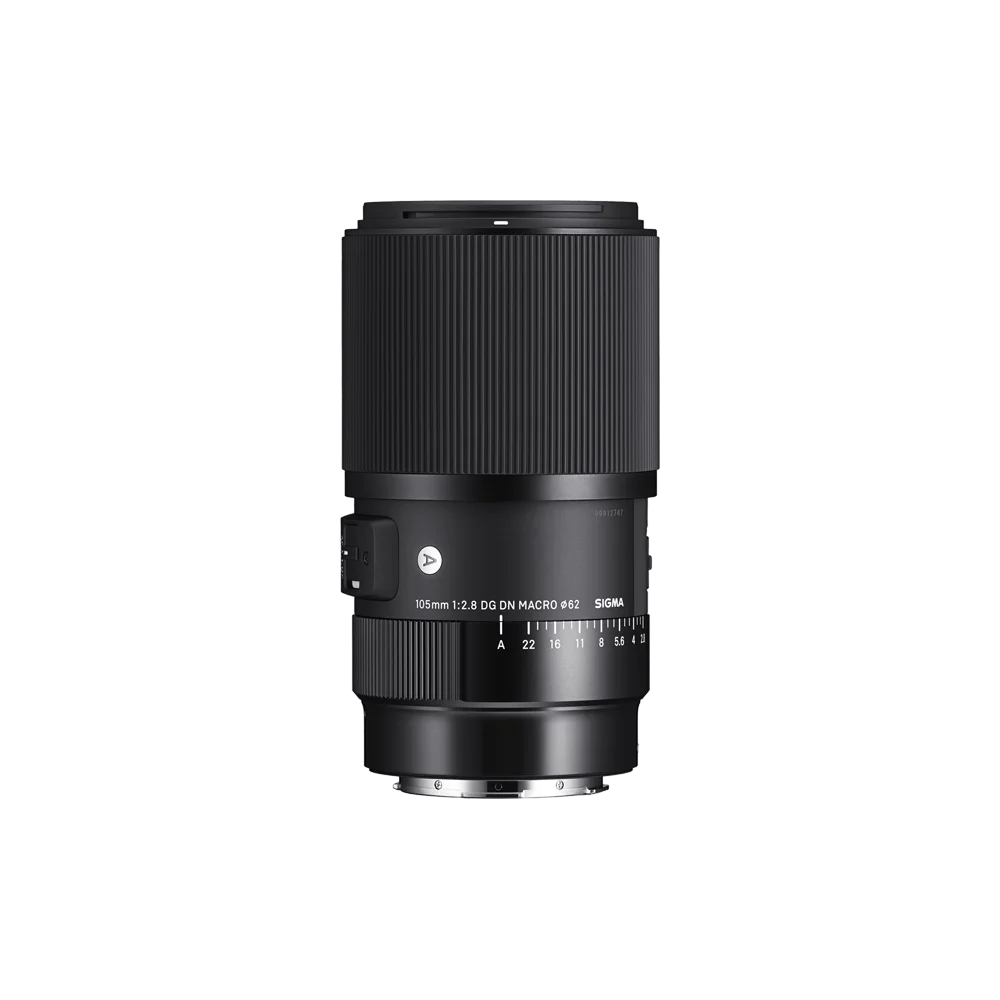 ตัวเลนส์ SIGMA 105mm F2.8 DG DN MACRO Art อีกมุมจากเว็บทางการ