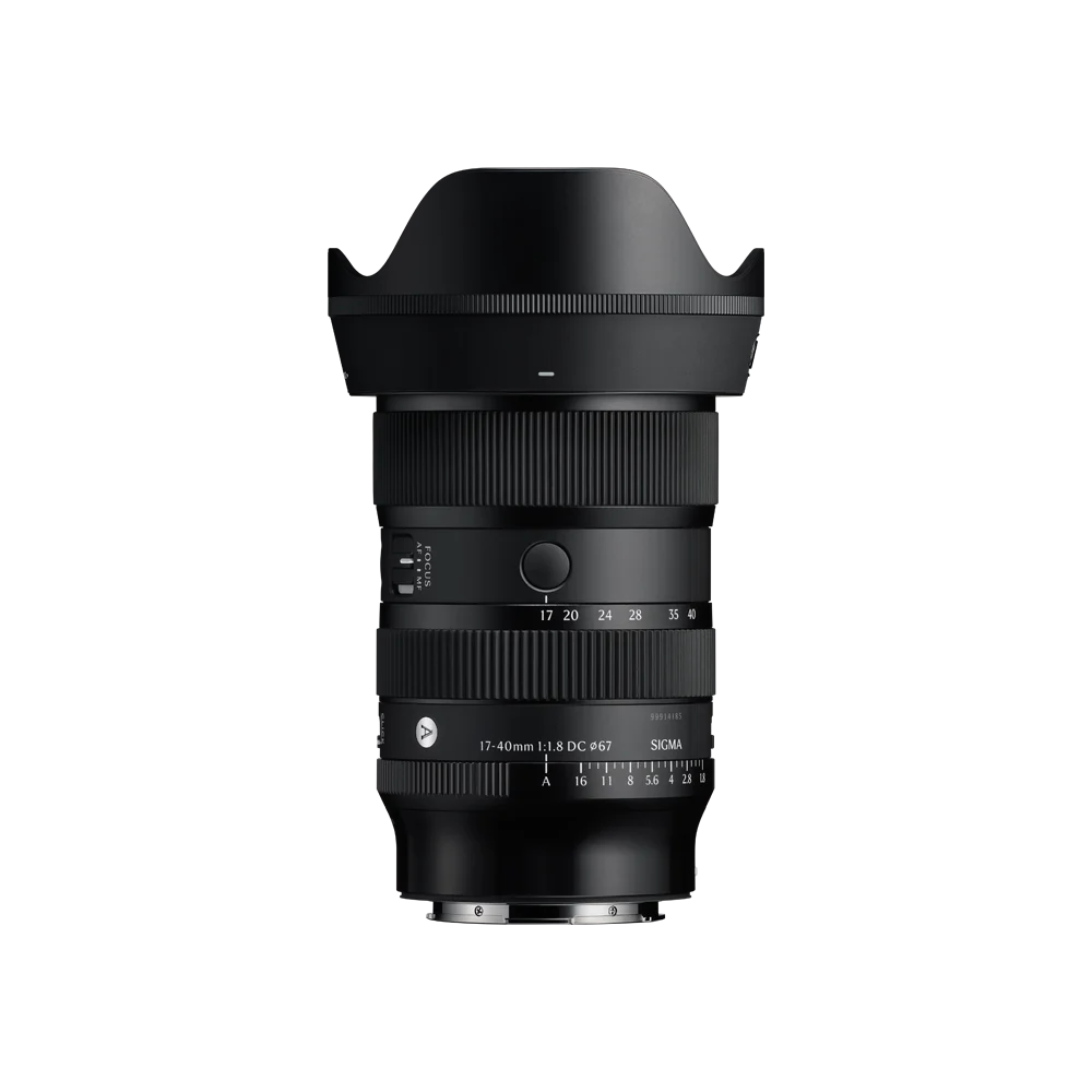 เลนส์ SIGMA ART 17-40mm F1.8 DC รุ่นที่อยู่ในรายการส่ง เปลี่ยนเมาท์เลนส์ ได้