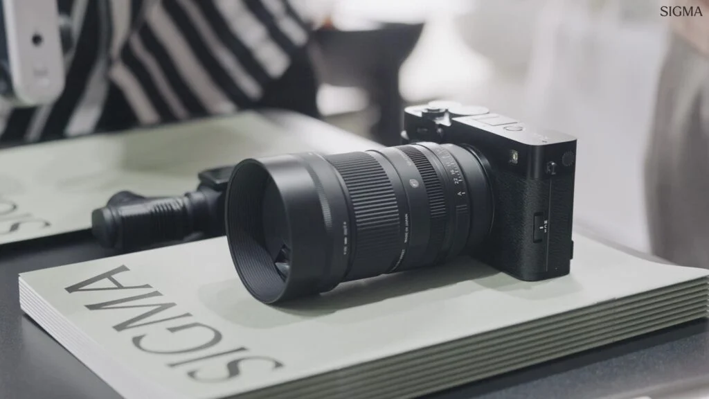 SIGMA 50-120mm F2.8 DC OS Contemporary ติดกับกล้อง Fujifilm X-E5