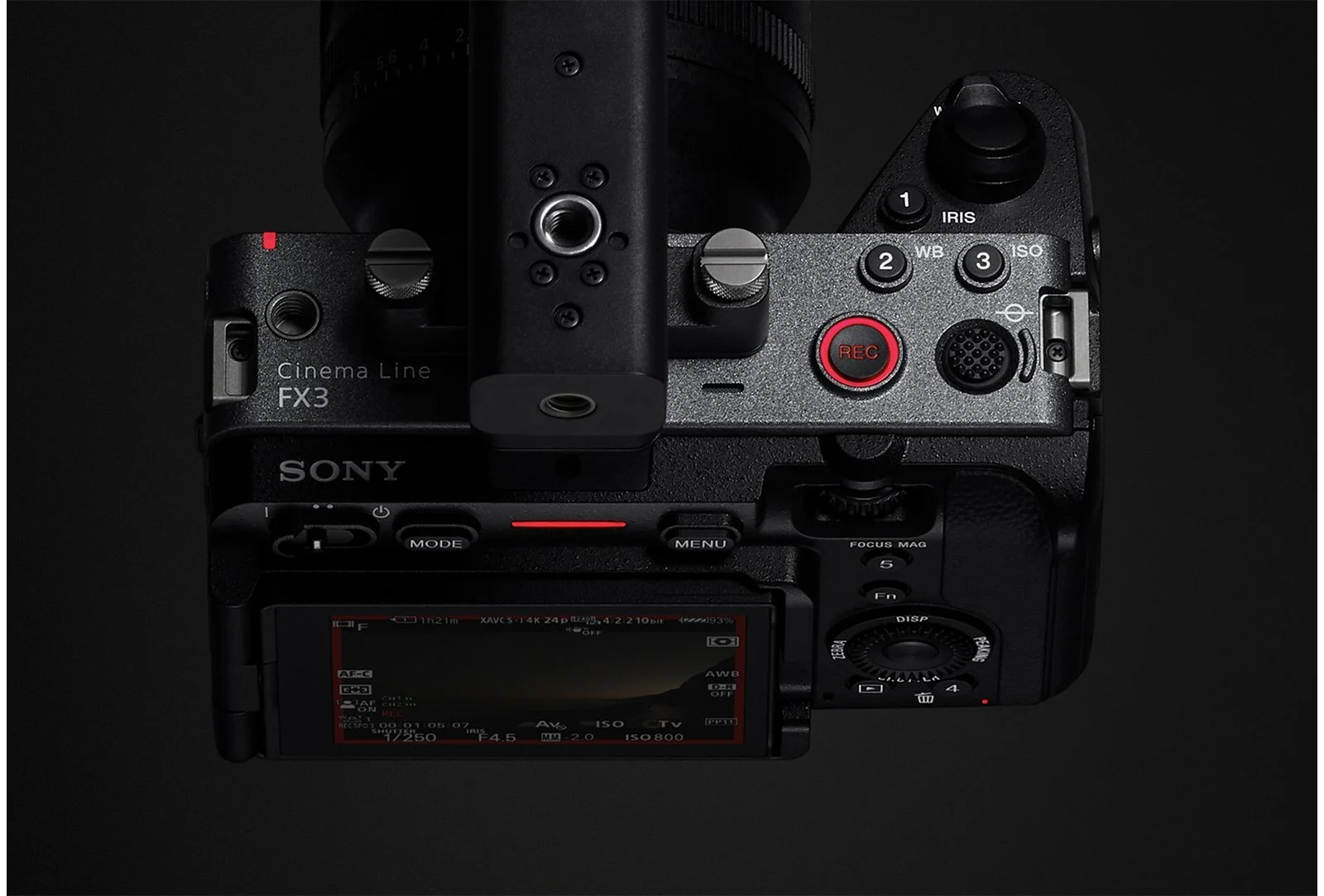 ภาพตัวอย่างการใช้งานกล้อง Sony FX3 รุ่นที่รองรับการกันสั่นหลังถ่าย